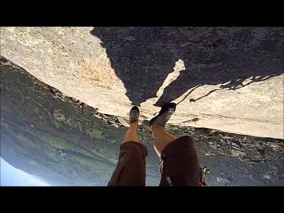 Vía Arcoiris, V, 110 m.  Risco de la Encina, El Boalo GOPRO entera
