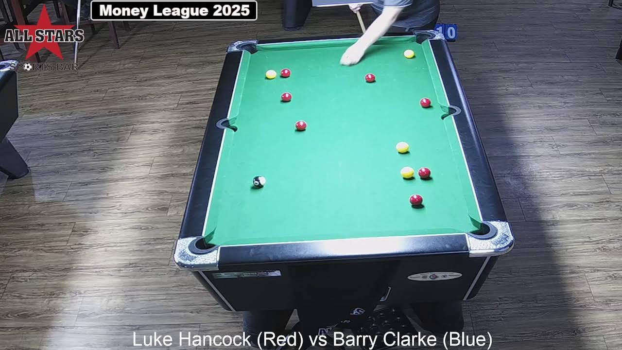 Allstars Weston Money League Div 5 Luke Hancock v Barry Clarke