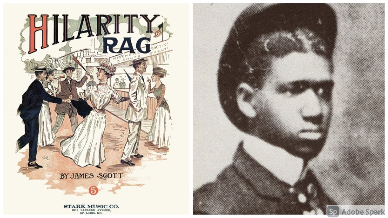 Hilarity Rag by James Scott (1910, Ragtime Piano)