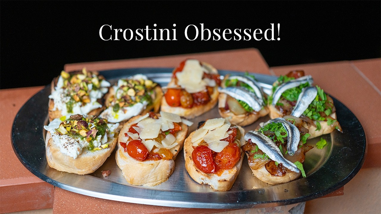 Italian Crostini Recipe: 3 delightful and exciting Toppings