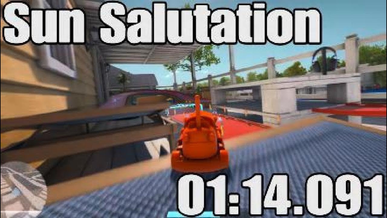 HWU2 Time Attack: Sun Salutation (01:14.091) Hot Wheels Unleashed 2: Turbocharged