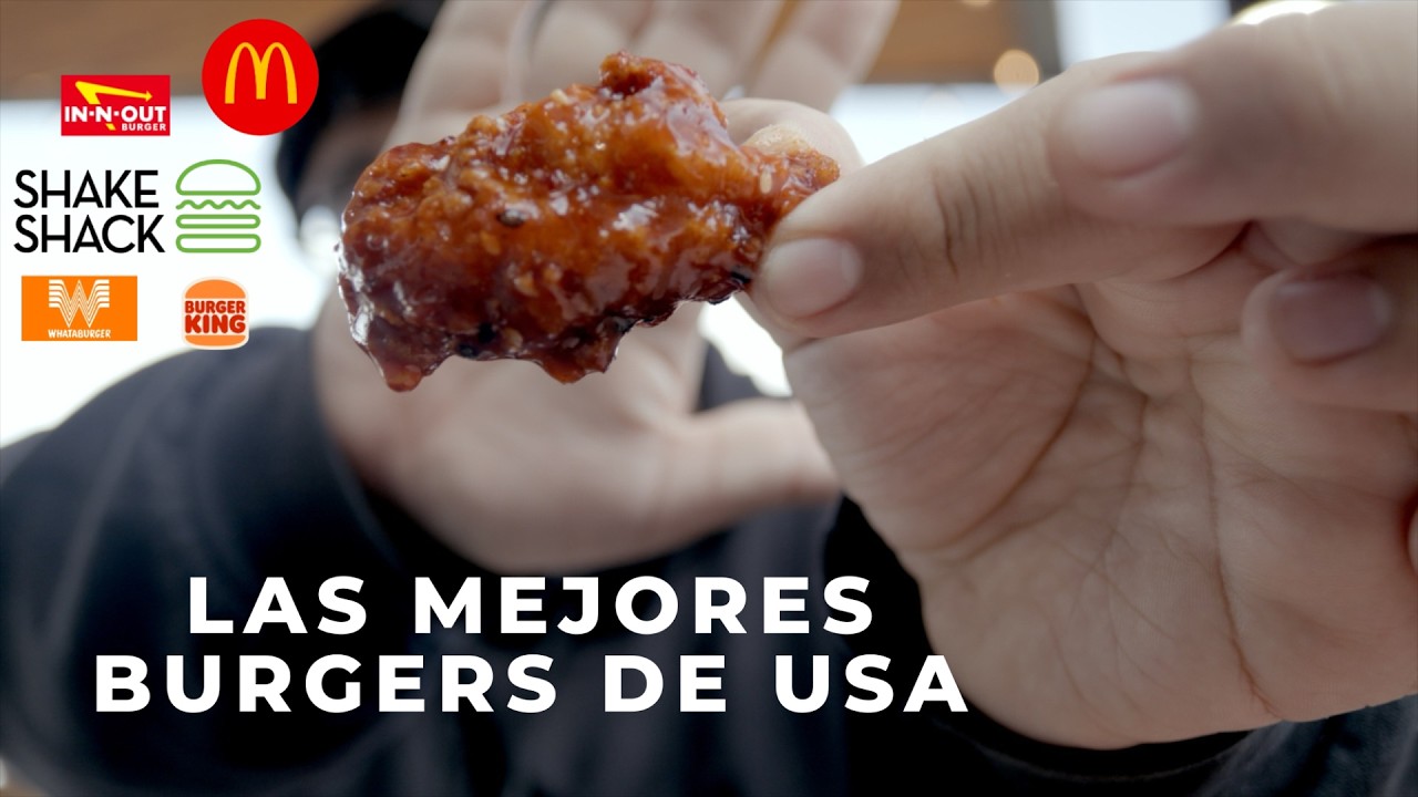Probe las mejores hamburguesas de USA! Vlog 01 de 100