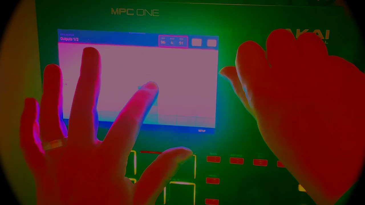 Joker WGUOL. .0.0.   dawless jam with MPC one sampled TD3, EDGE, MINI D - Techno