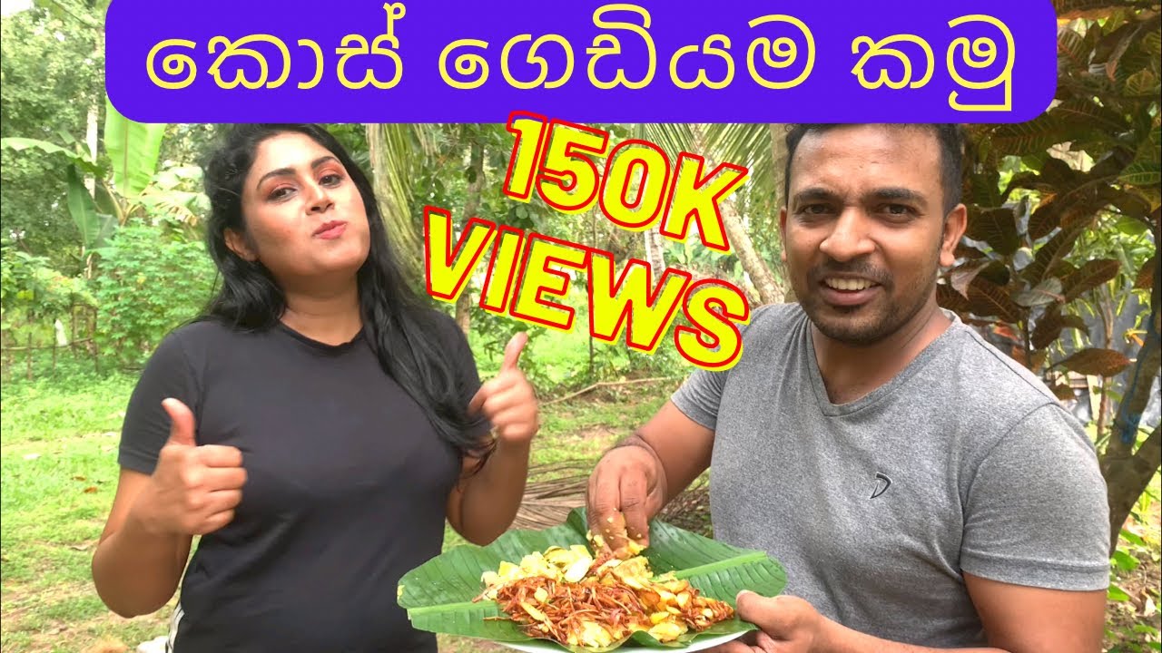 කොස් ගෙඩියම කමු | කොස් වලින් හදන්න පුලුවන් දේවල් | Jackfruit | #villagefood #villagevlog