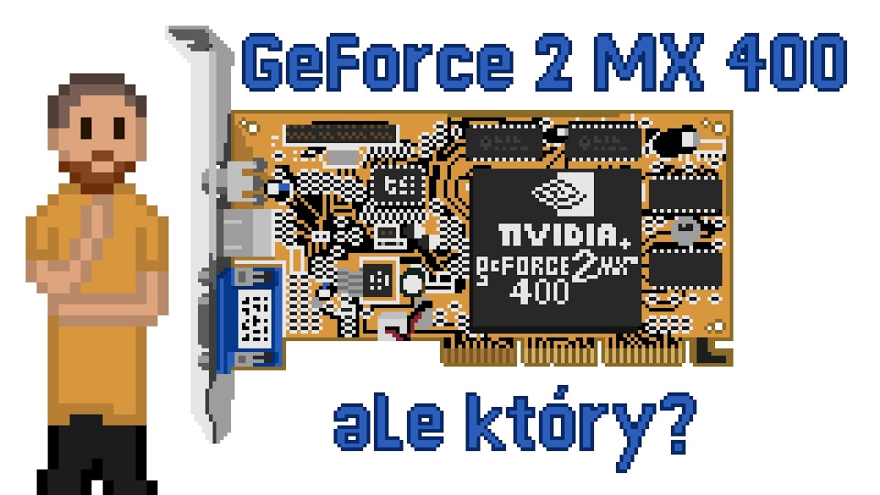 Geforce2 MX 400 - historia dobrej karty o złej reputacji