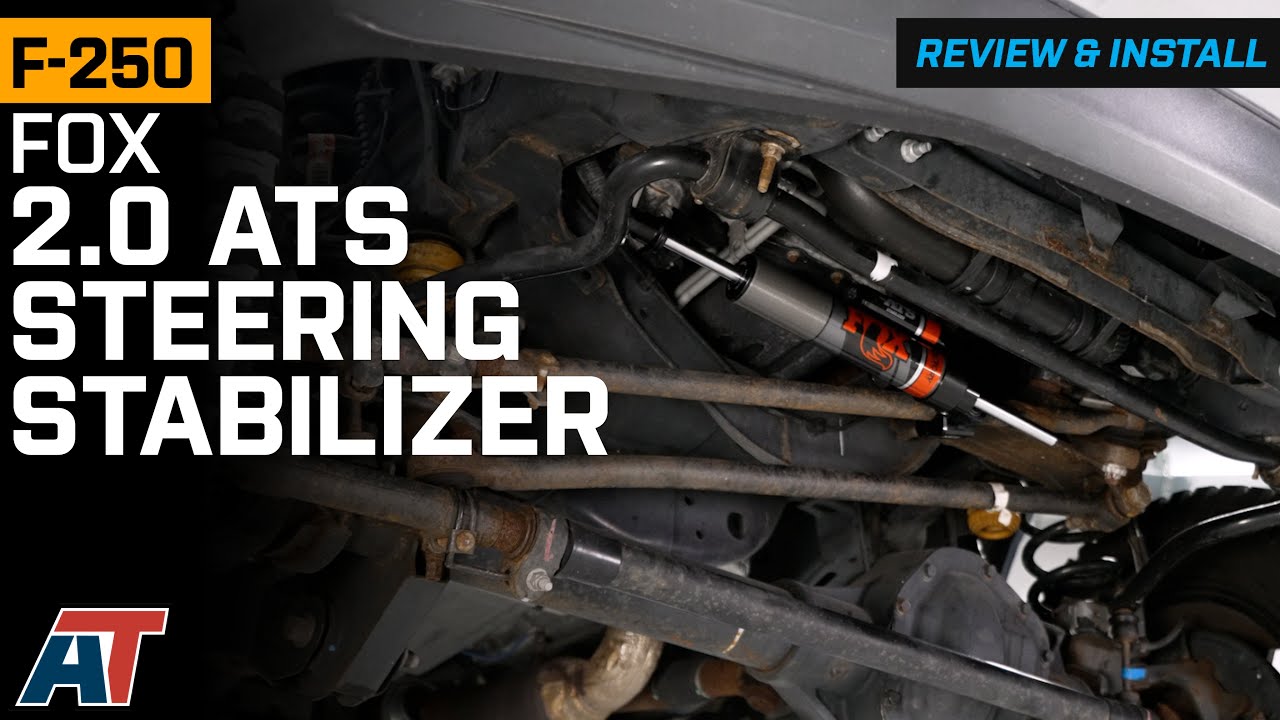 2017-2024 4WD F-250 FOX Factory Race Series 2.0 ATS Steering Stabilizer Review & Install