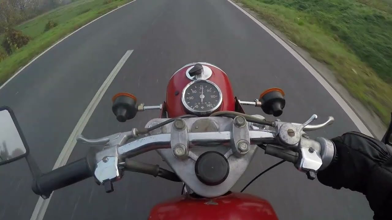 MZ TS250 - maybe the last ride in 2022...