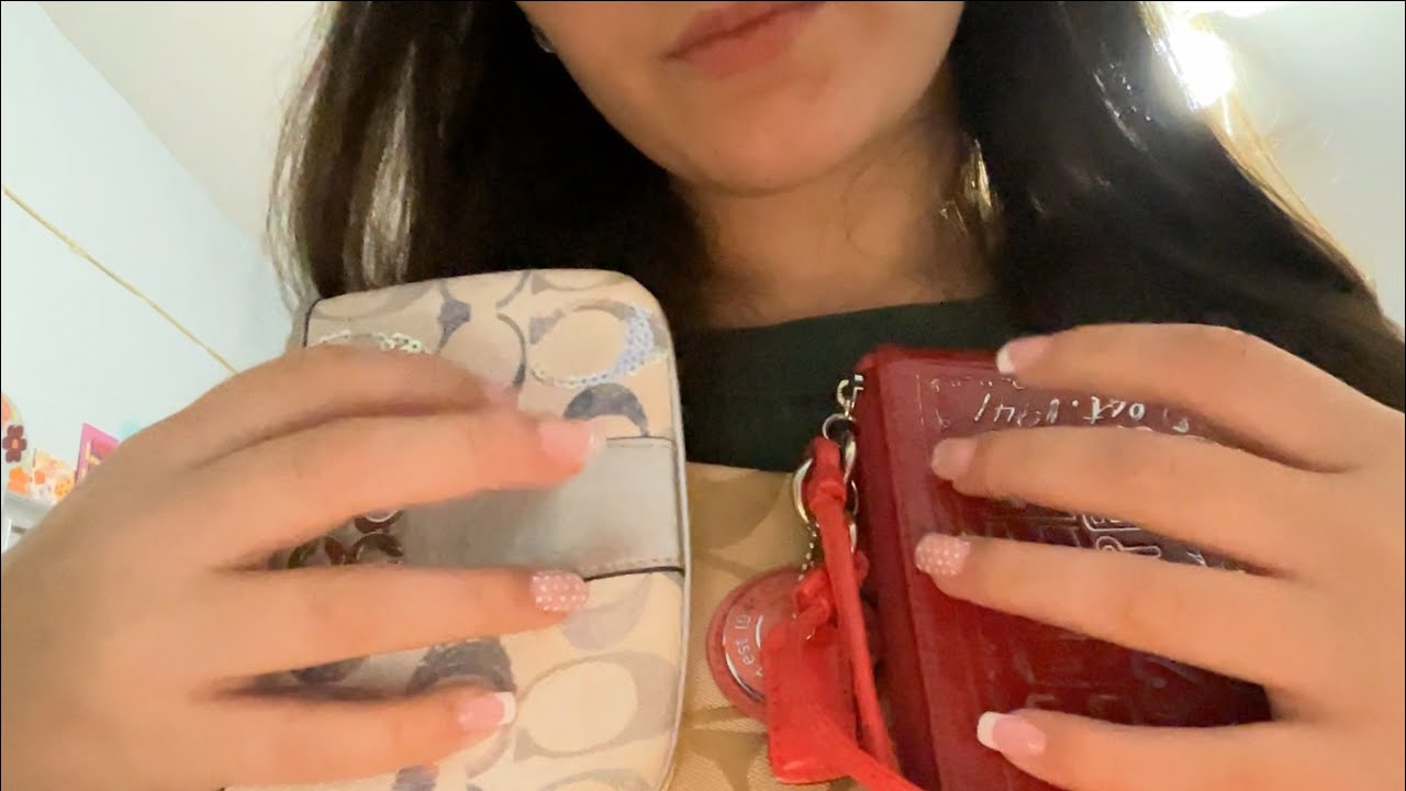 LOFI ASMR On My Coach Collection Pt.1! (Bag sounds, tapping, whisper ramble)