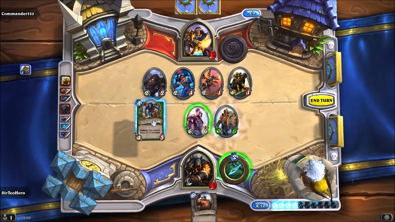 Hearthstone suomeksi - SirTeoHero vs. Commander