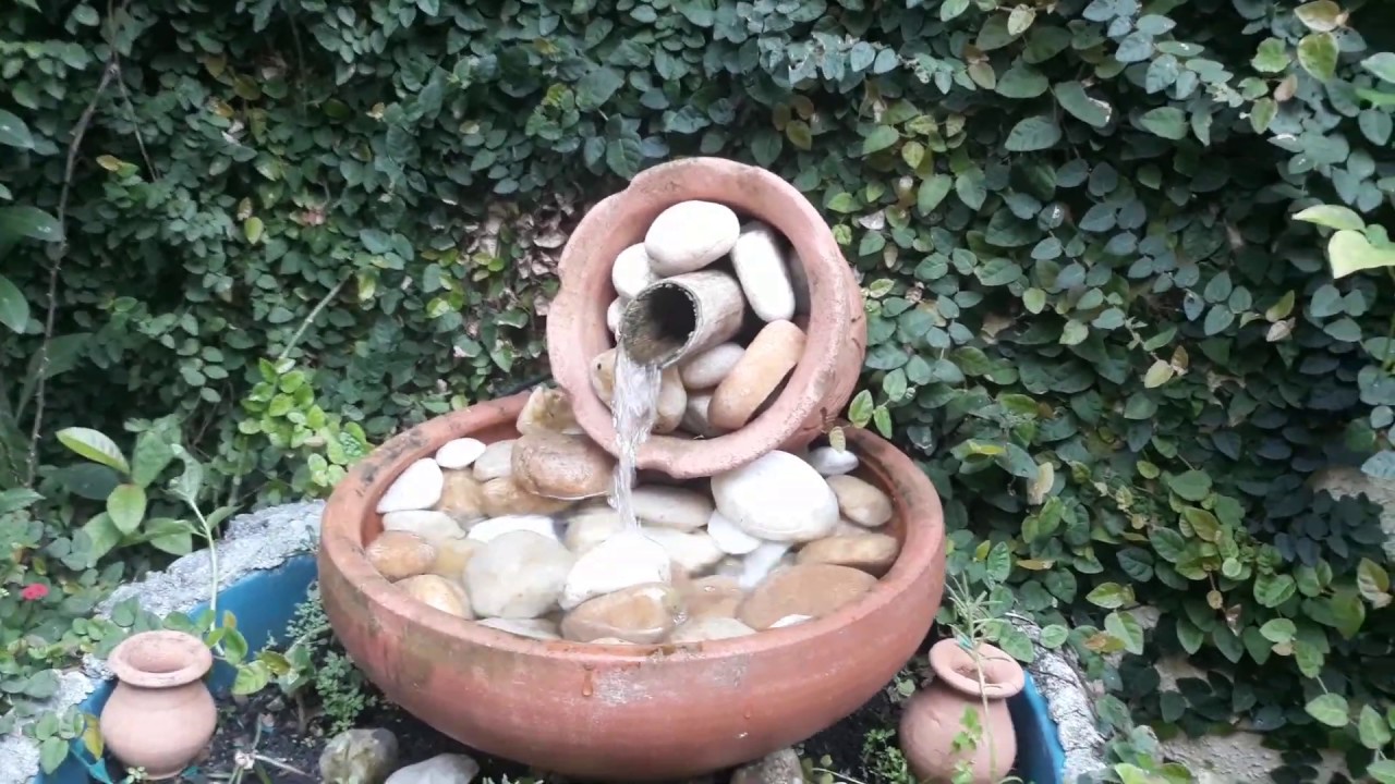 Como fazer Fonte para jardim. Rápido e fácil!