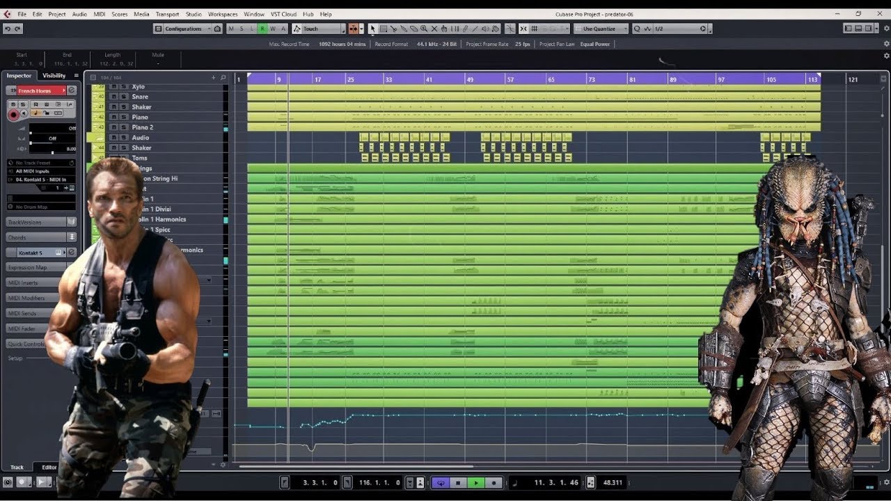 Predator Theme for virtual orchestra