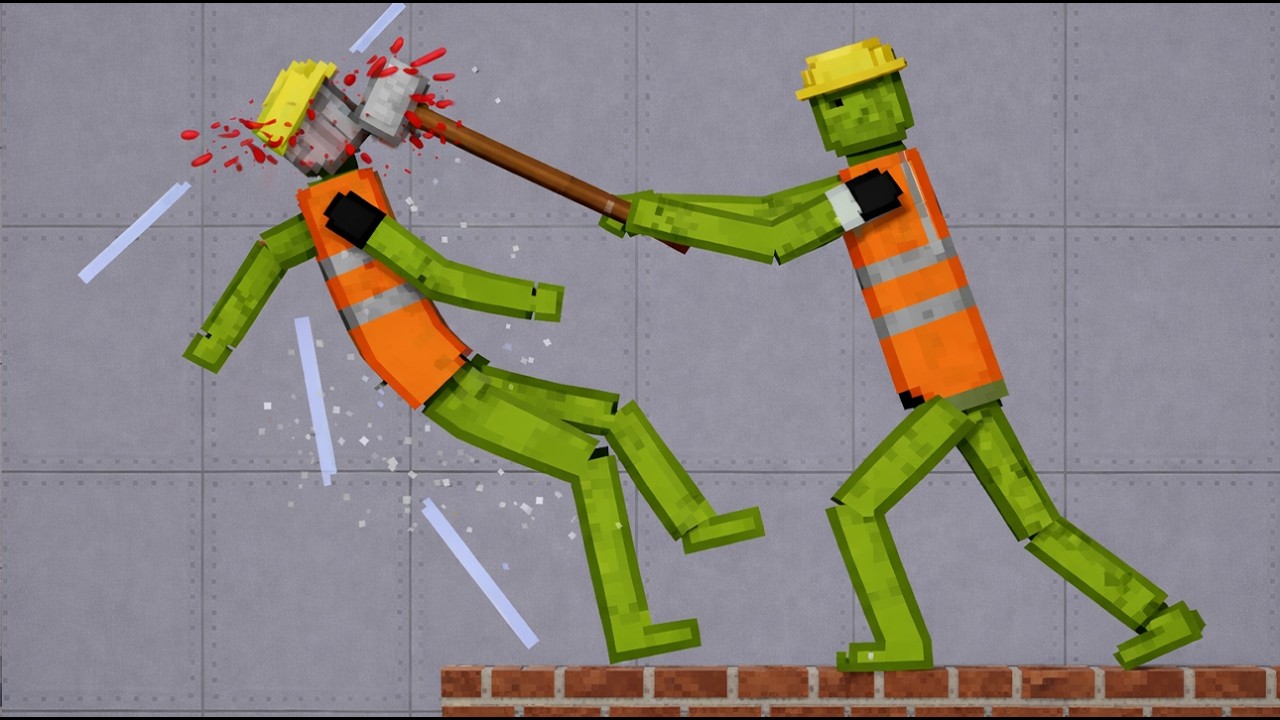 I Recreated Real-Life Scenarios In Melon Sandbox