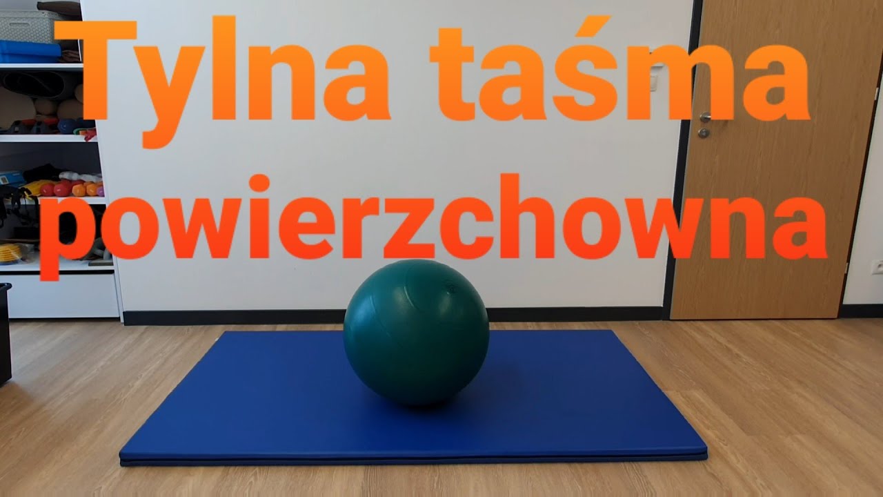 Rozciąganie i aktywacja tylnej taśmy powierzchownej