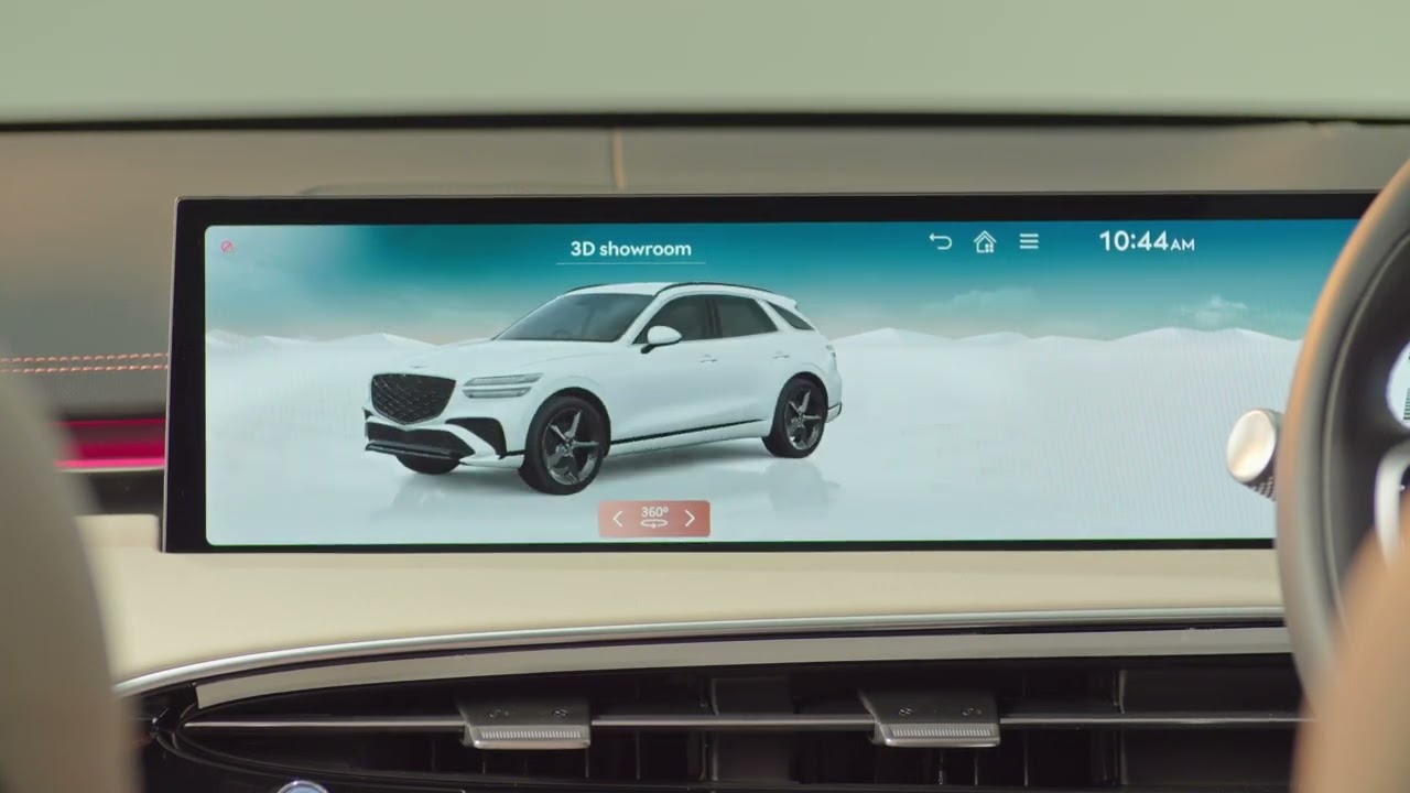 2025 Genesis GV70 Infotainment System