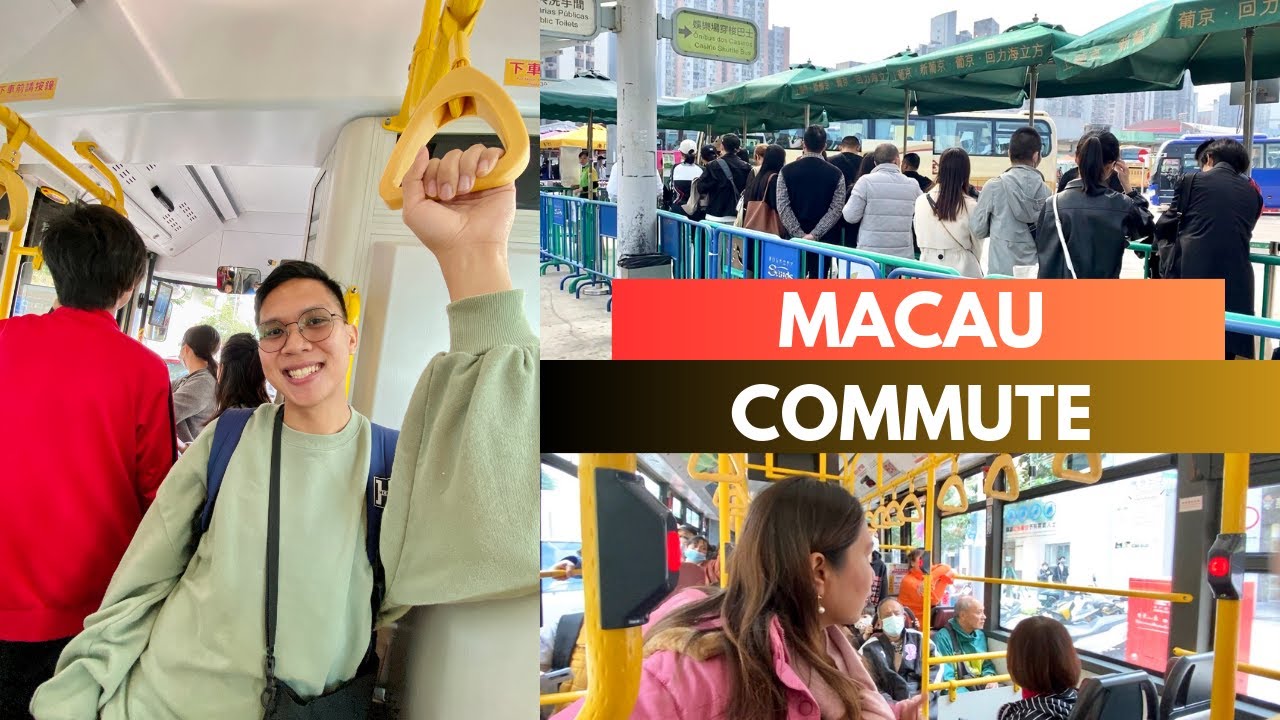 Riding FREE Shuttle Bus to SAVE MONEY! | Macau Travel Vlog