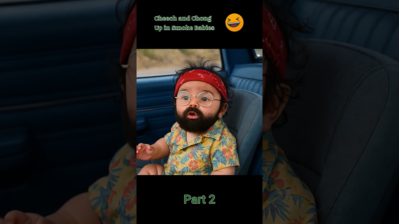 Baby Cheech & Chong: Up in Smoke Part 2 🚼💨 | AI Comedy Parody Sequel