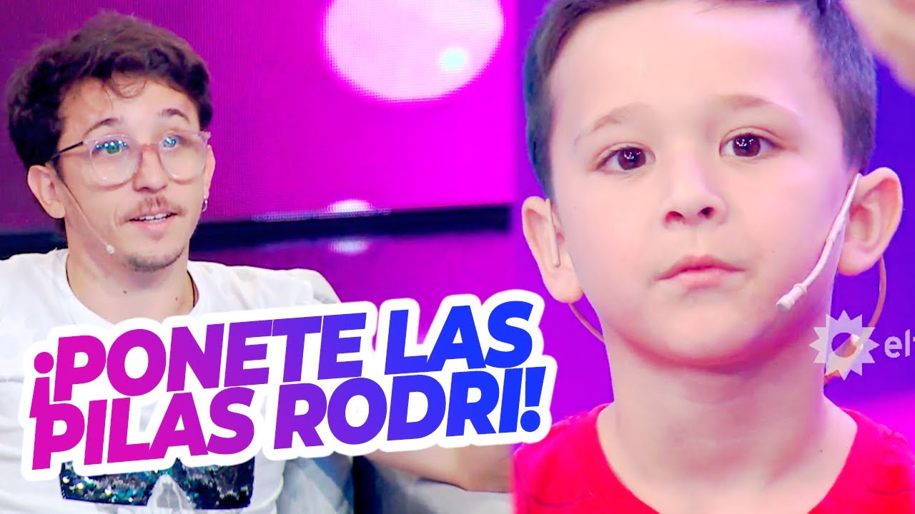 El hijo de Rodrigo Noya y un reclamo en vivo: 