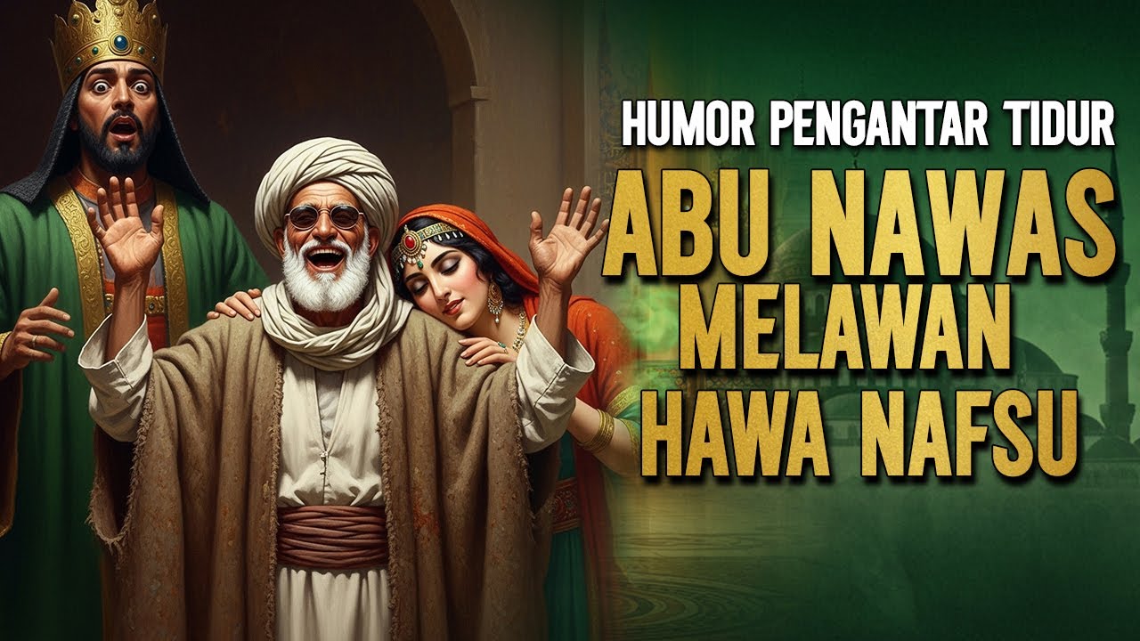 ABU NAWAS MELAWAN HAWA NAFSU || CERITA LUCU PENGANTAR TIDUR