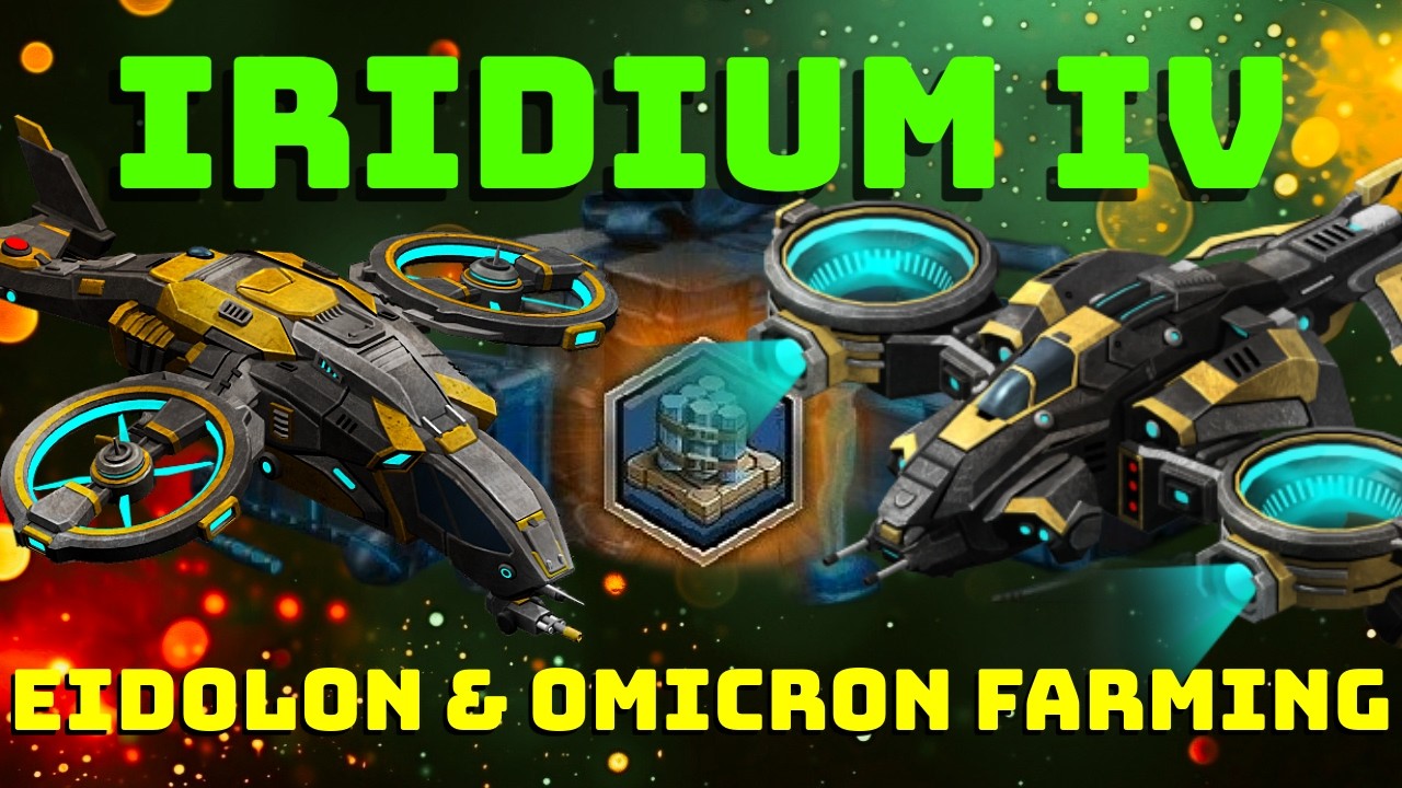 War Commander: Eidolon & Omicron Farming Iridium IV's (Easy)