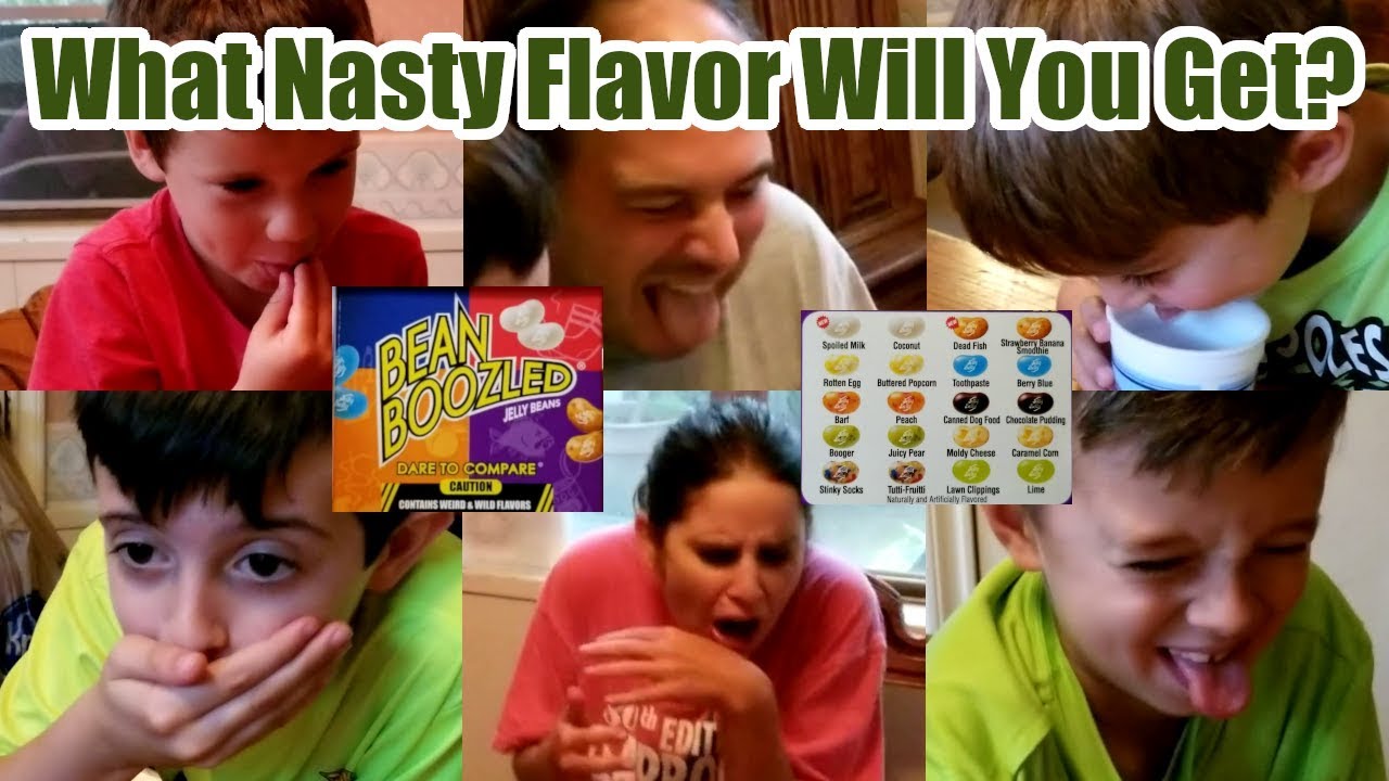 Barfing From Bean Boozled