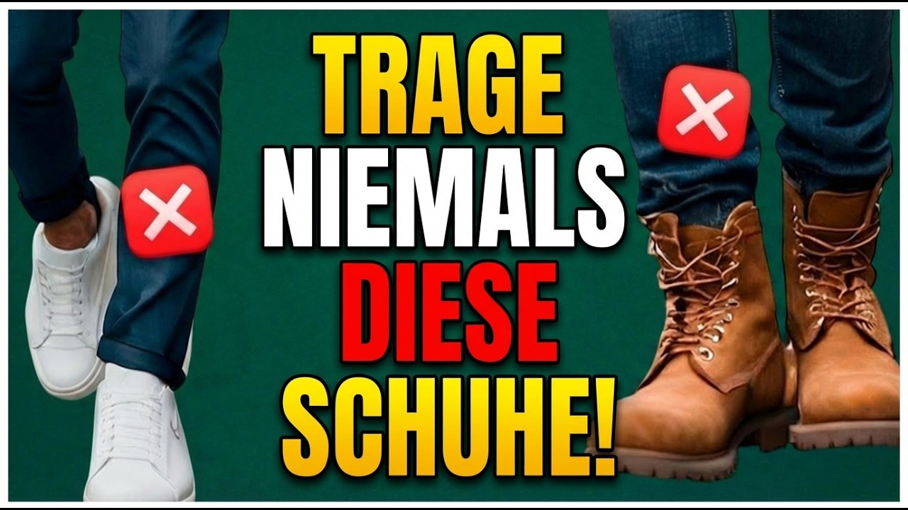 8 Paar Schuhe, die kein Mann &uuml;ber 40 tragen sollte! | Sei stilvoll, nicht nachl&auml;ssig.