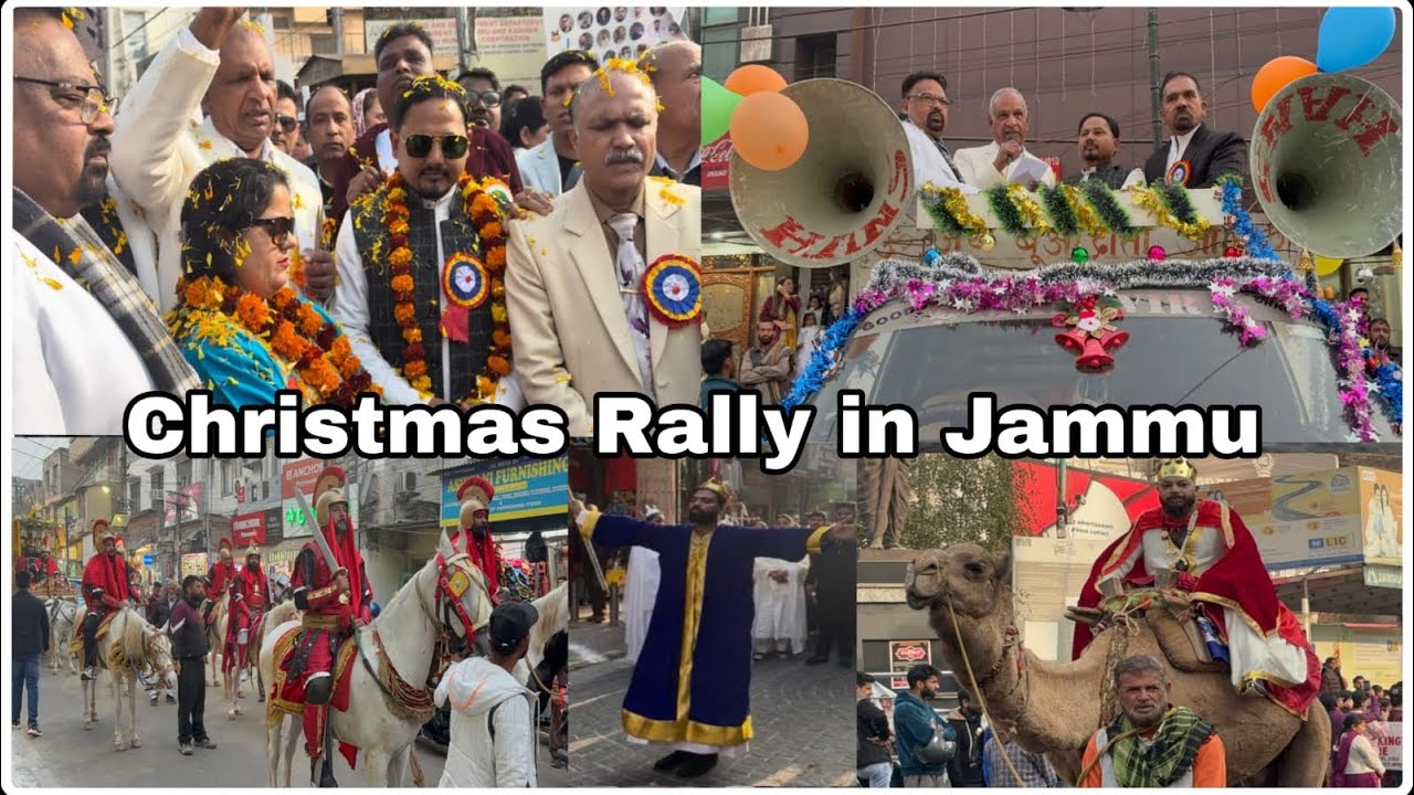 Christmas Rally in Jammu #christmas 