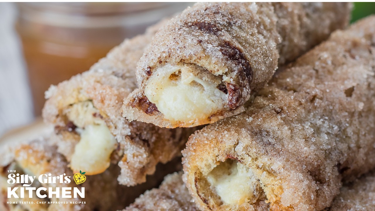 Apple Cinnamon Cream Cheese Roll Ups | This Silly Girl's Kitchen Ep. 3