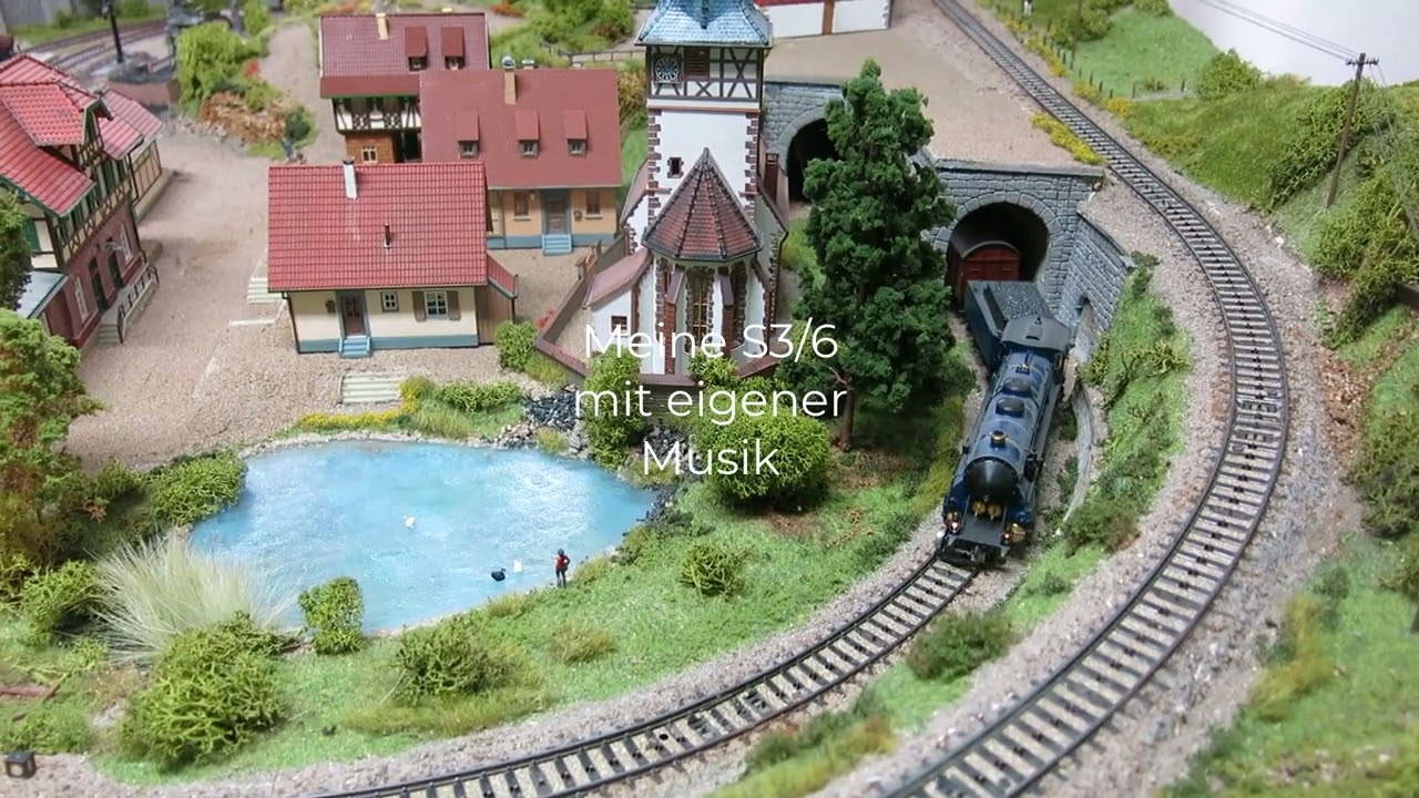 Fahrbetrieb von Armins altem Schätzchen, seine Märklin H0-Anlage