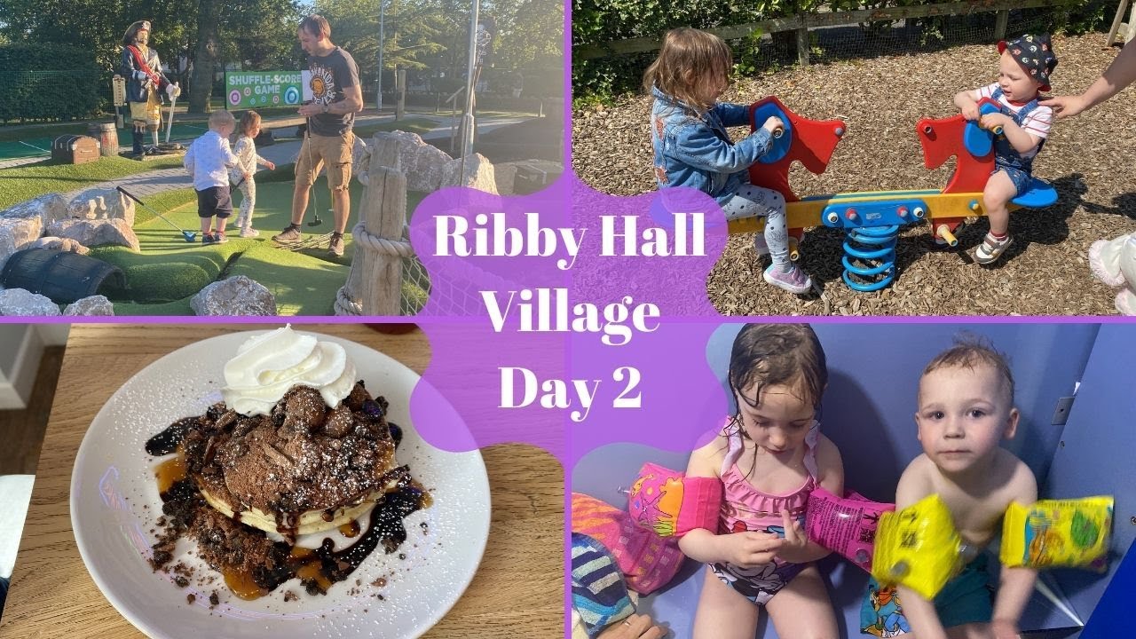 Ribby Hall Village Holiday Vlog June 2022 - Day 2 - Pancake Hut, Activities, Swimming & Pirate Golf