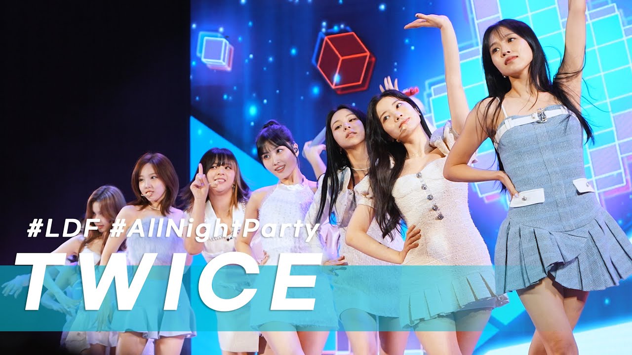 231014 TWICE(트와이스) Opening+'Talk that Talk' LDF All Night Party 4K 60p