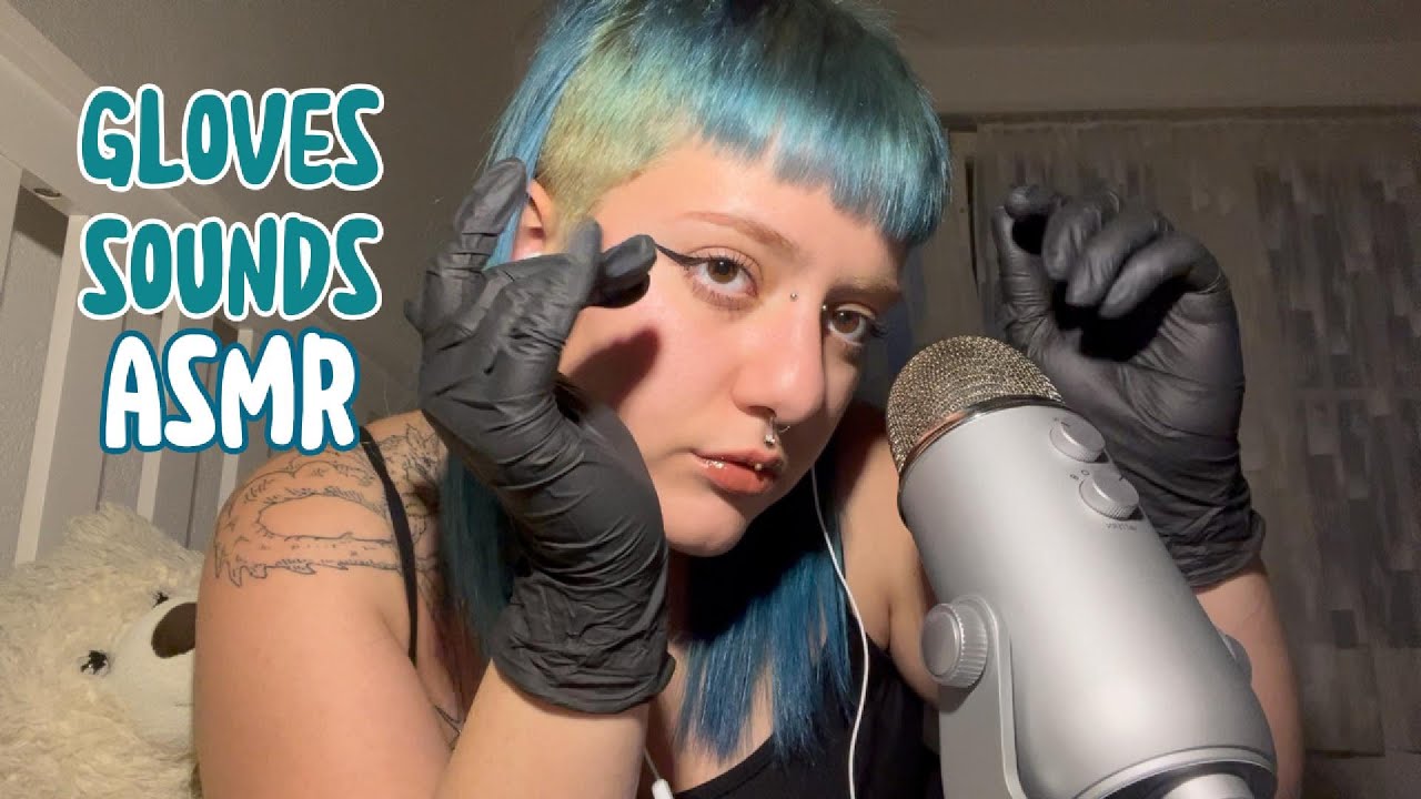 Latex Gloves Hand Sounds 🧤- ASMR ITA