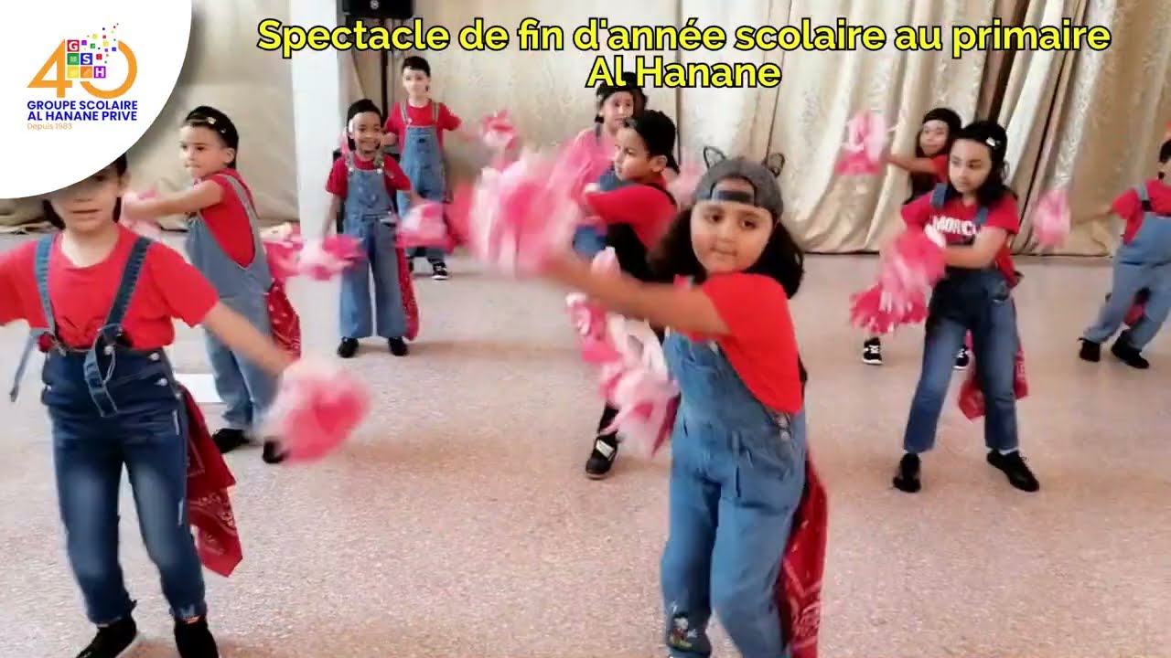 Spectacle de fin d'année scolaire 2022/2023 au primaire Al Hanane