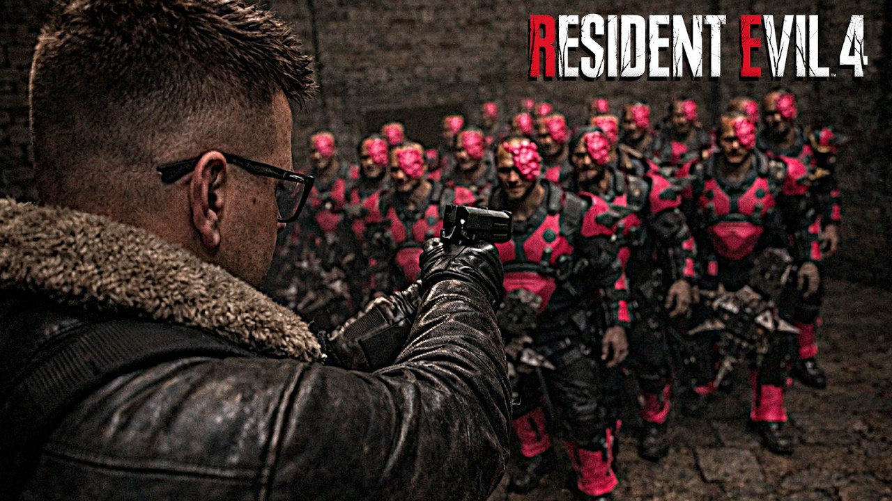 🔴RESIDENT EVIL 4 OG: MOD VINKY TUDO ROSA #shortsvideo #shortsfeed #viral