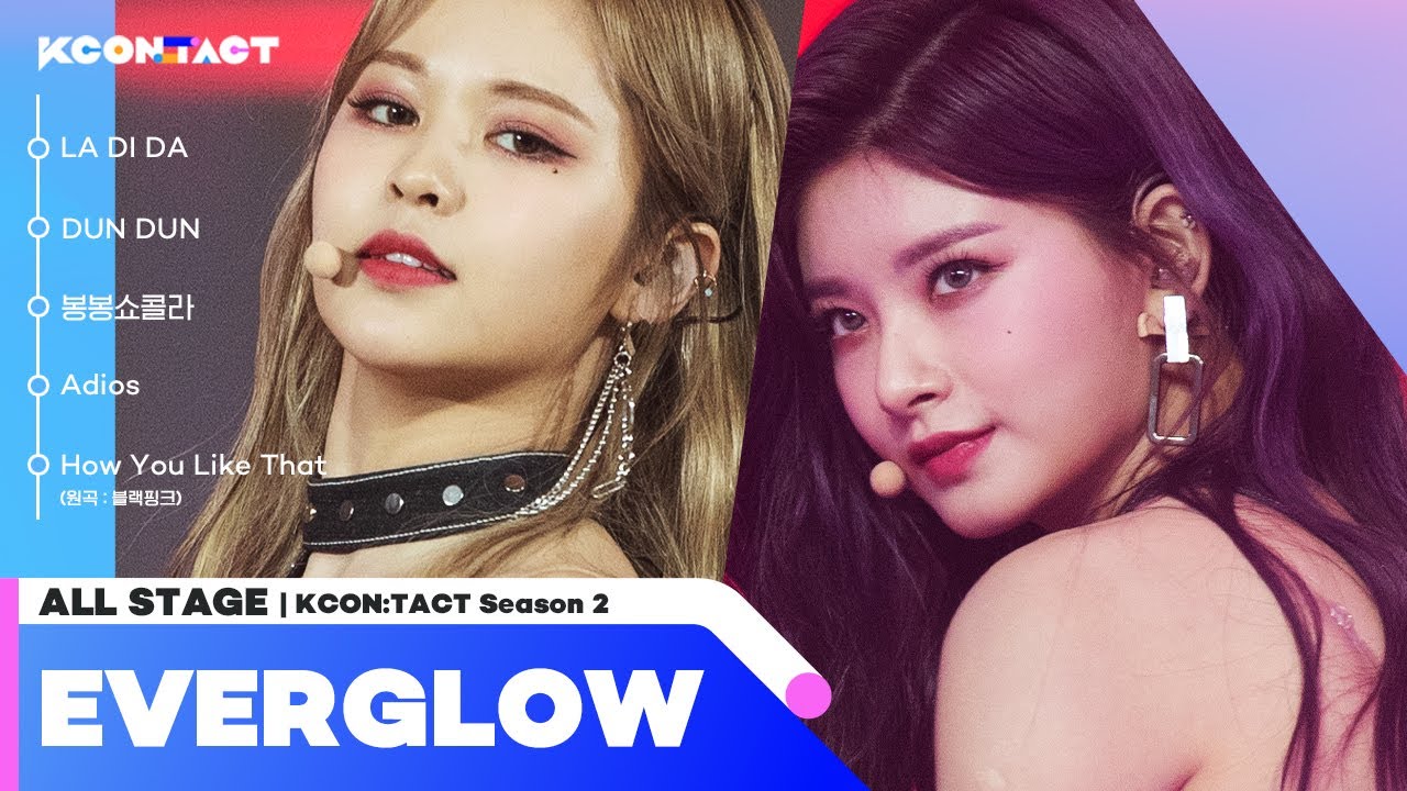 [All Stage🎁🎁] EVERGLOW (에버글로우) @KCON:TACT season 2