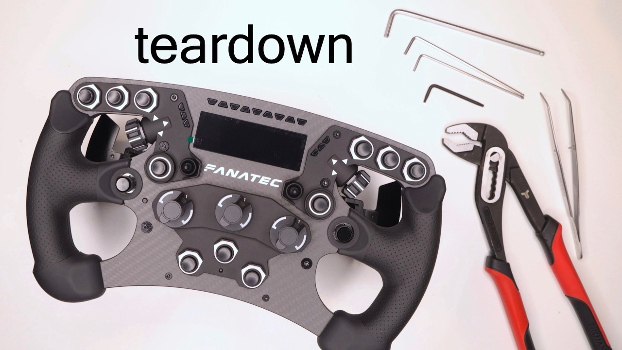 Fanatec Clubsport Formula V3 &mdash; разборка и анализ: реальное улучшение или просто маркетинговый ход?