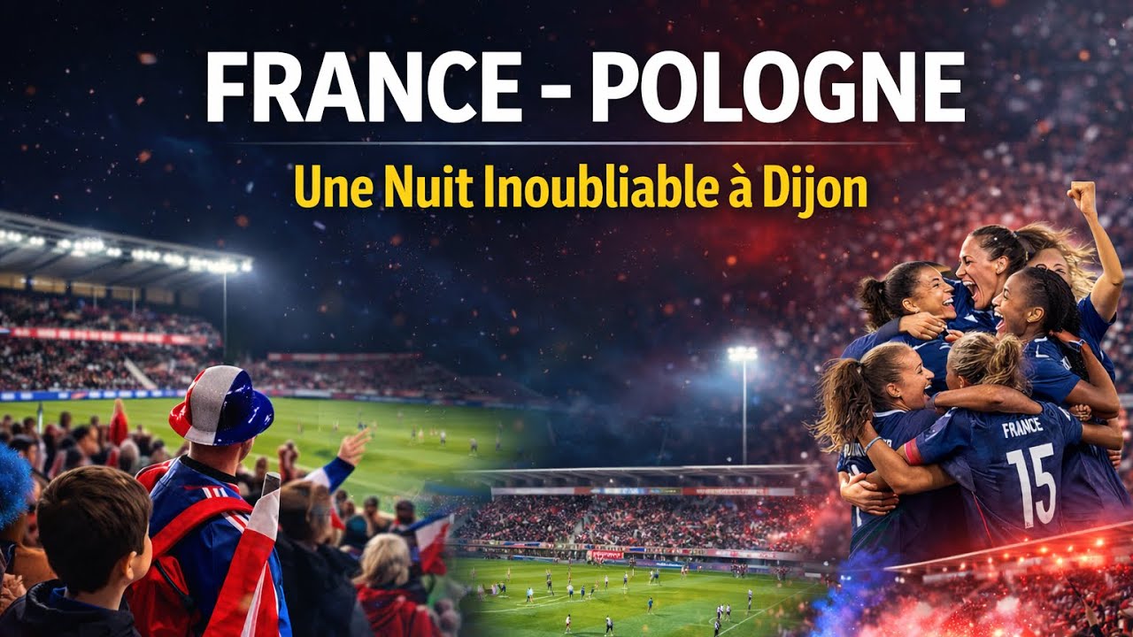 France 🇫🇷 vs Pologne 🇵🇱 : Ambiance incroyable au stade | Up and Down