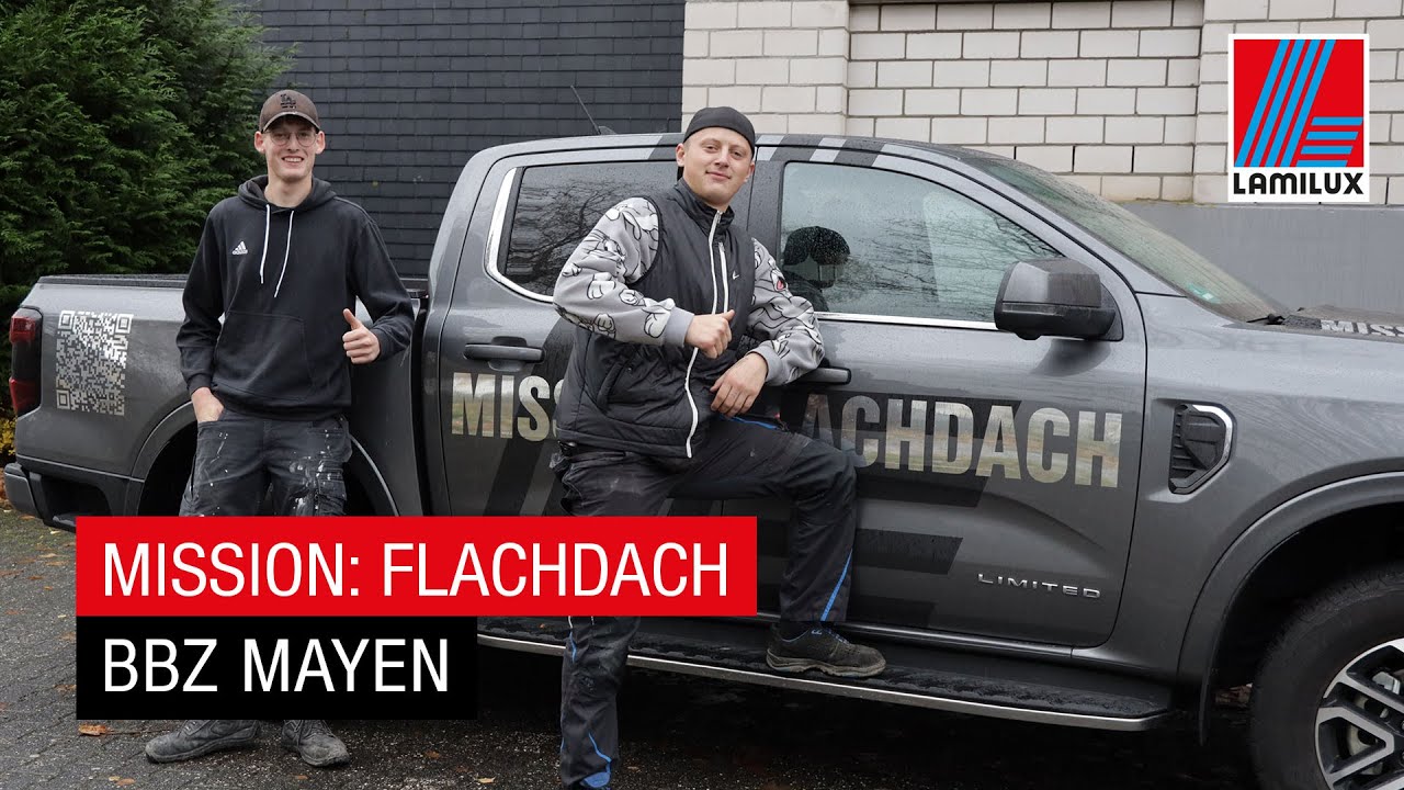 MISSION: FLACHDACH - Zu Besuch an der Dachdeckerschule in Mayen