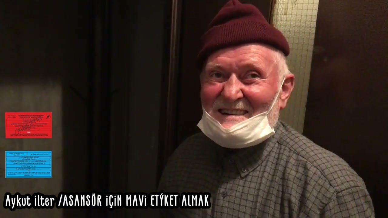 Asansör Bakımı 45 yıllık Hüseyin usta Akımsan Lift Mavi Etiket Nasıl Alınır Kırmızı Tehlikelidir
