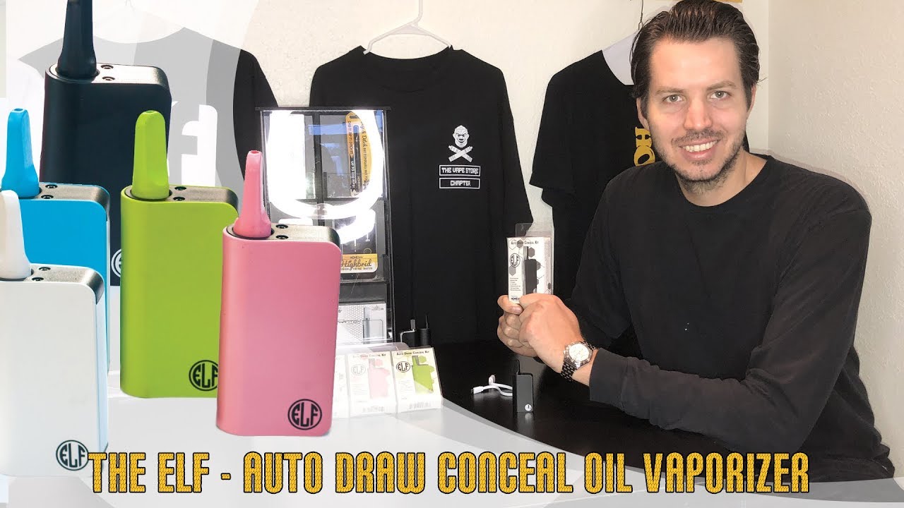 Elf Kit Vaporizer Best Unit for prefilled 510 Cartridges by HoneyStick how to, oil Inhale & Vape