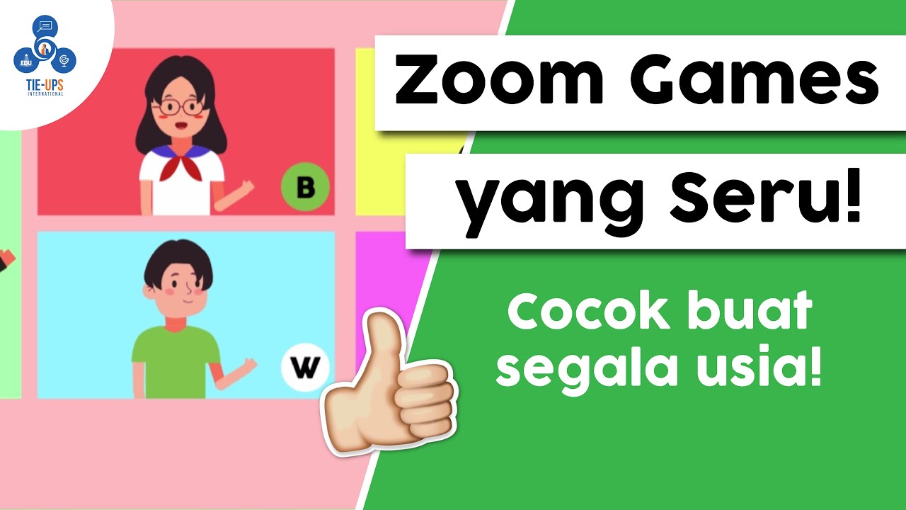 Ide Games Untuk Online Meeting! - Tips Mengajar Online Interaktif dengan Zoom