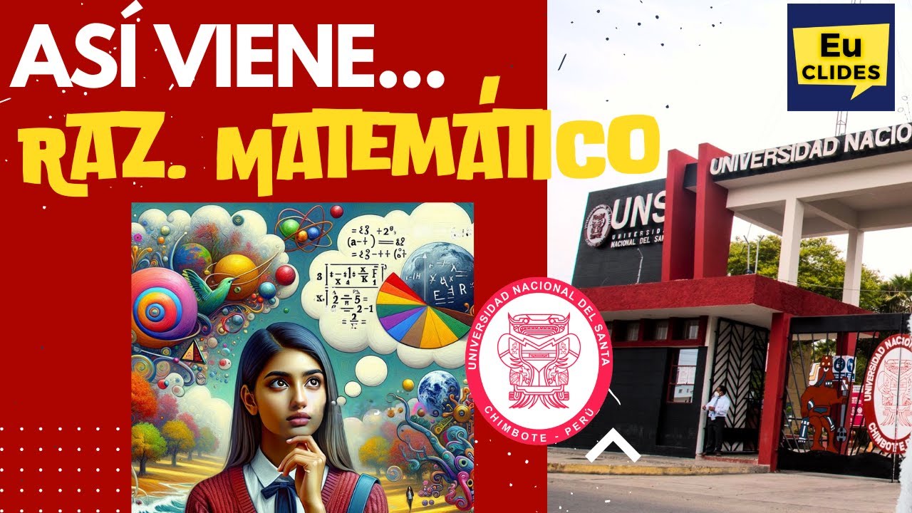 🔴 SOLUCIONARIO RAZONAMIENTO MATEMÁTICO ♾️ EXAMEN de ADMISIÓN Universidad del SANTA UNS 2024 2 RM