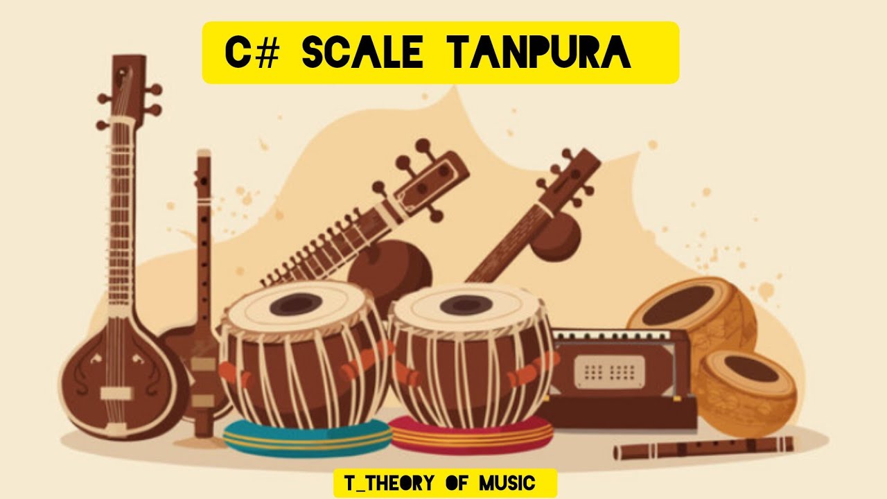 C# scale tanpura ll best for beginners ll singing with tanpura 