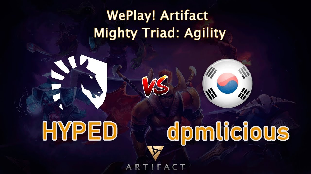 Hyped vs dpmlicious - Group E | Artifact Mighty Triad: Agility | WePlay!