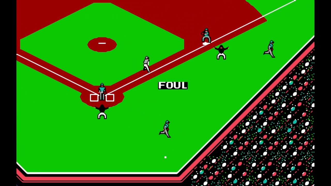 DOS Gameplay - R.B.I. Baseball 2 (No forfeit) TENGEN Team 26:0