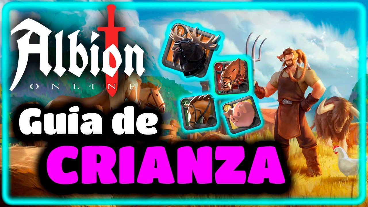 GUÍA DE CRIANZA 🐎🐖🐄 - Albion Online.