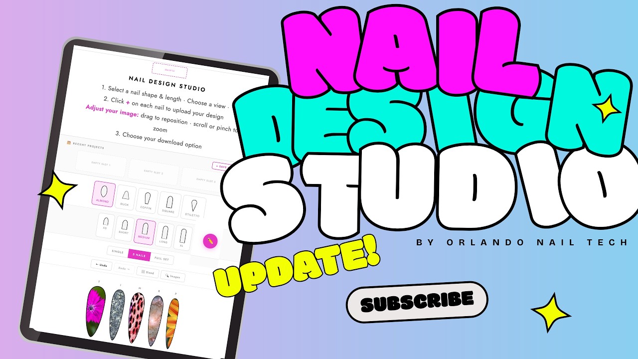 Nail Design Studio App by Orlando Nail Tech 💅🏼 New Updates Coming Soon!