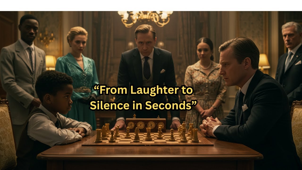 Millionaire Invites Black Maid’s Son to Play Chess as a Joke  H e Didn’t Know He Was a CHILD GENIUS
