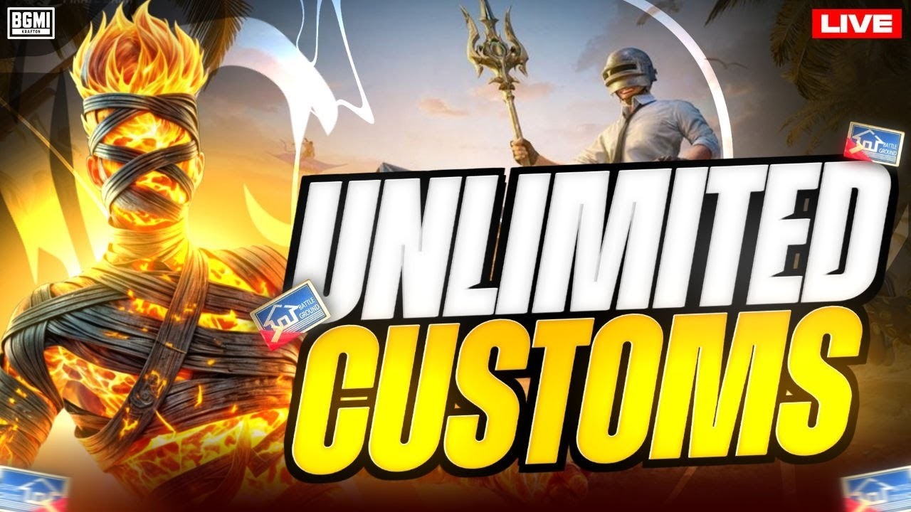 BGMI LIVE CUSTOM ROOM || Custom Rooms || PUBG LIVE CUSTOM ROOMS #bgmilive #bgmicustom #custom