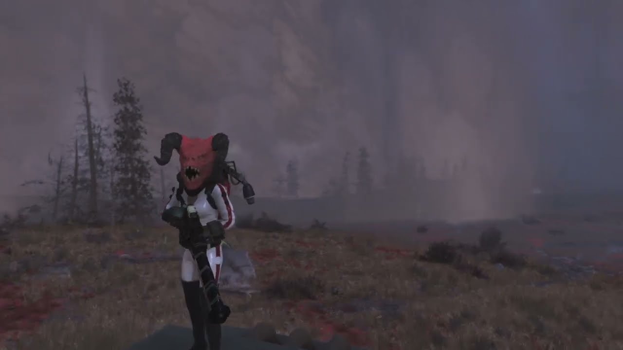 VERY WEIRD SCORCHED EARTH EVENT nukes boom boom Fallout 76 livestream Deathclaw Scorch Beast Queen
