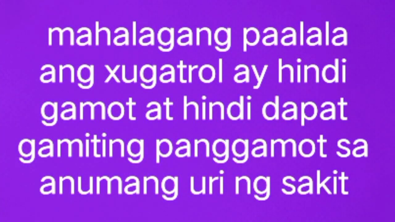 MAHALAGANG PAALALA